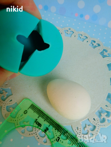 3d малко яйце силиконов молд форма шоколад фондан смола свещ гипс , снимка 3 - Форми - 36276981