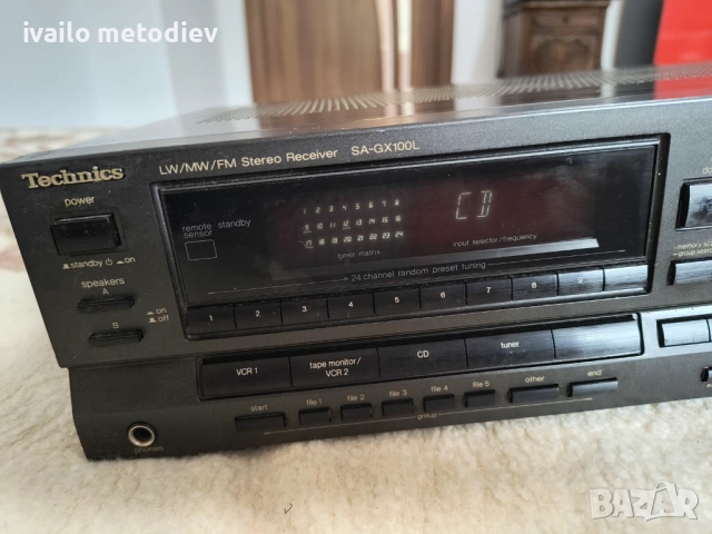 Стерео ресийвър TECHNICS SA-GX100L, снимка 3 - Ресийвъри, усилватели, смесителни пултове - 53013198