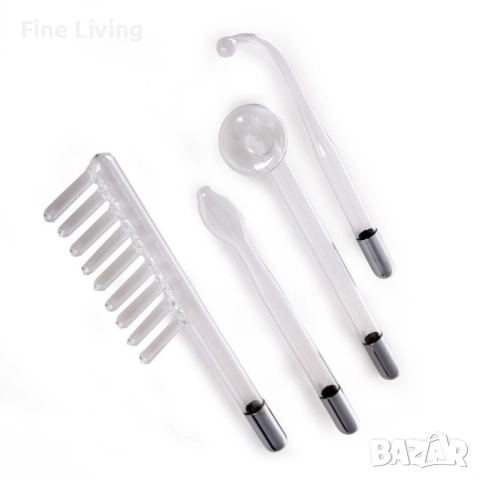 Козметичен уред за лице дарсонвал с антибактериално действие / Брой приставки – 4 различни в комплек, снимка 4 - Други - 52176212