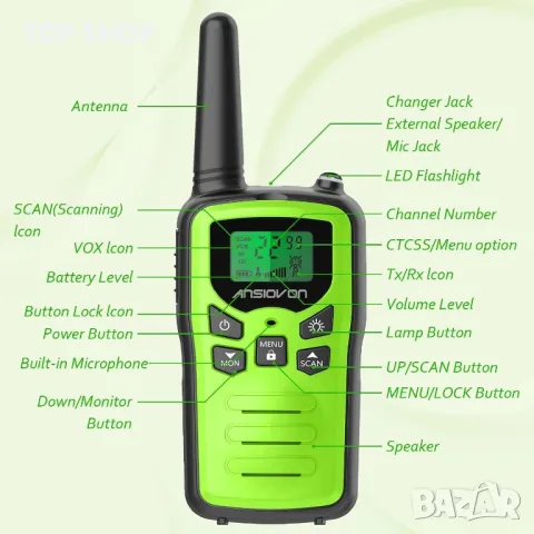 Уоки токита с голям обхват 8 km камплект от 2 бр., снимка 3 - Спортна екипировка - 48631150