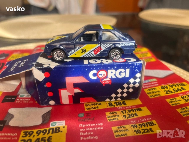 Форд Ескорт-английски,стар,перфектен