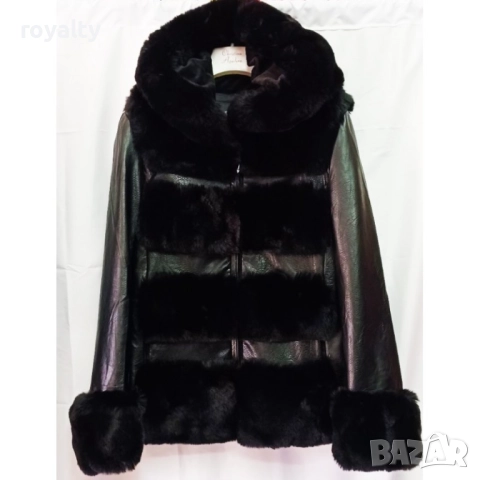 Дамско кожено яке S размер