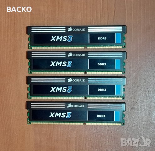 Рам памет CORSAIR 16Gb - 4x4Gb DDR3