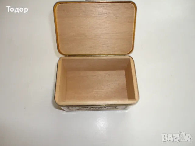 Уникална позлатена кутия за цигари пури Erhard Germany, снимка 9 - Други ценни предмети - 47423472