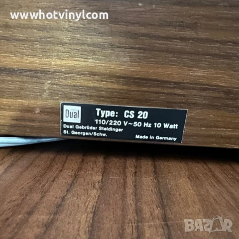Грамофон Dual 1215, снимка 5 - Грамофони - 50569469