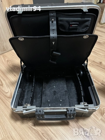 Wurth електричарски куфар Made in Germany, снимка 2 - Куфари с инструменти - 52665402
