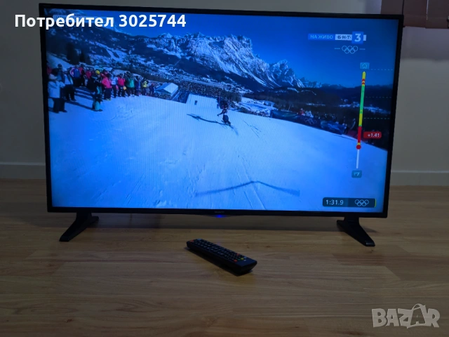 LCD Телевизор Sharp 43 инча Full HD, LC-43CFE4142E, снимка 6 - Телевизори - 53523054