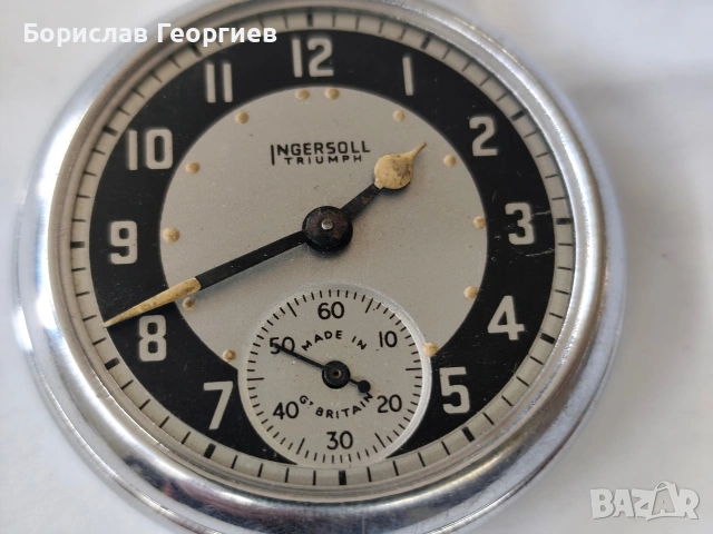 Джобен Часовник Ingersoll Triumph, снимка 2 - Джобни - 53676543