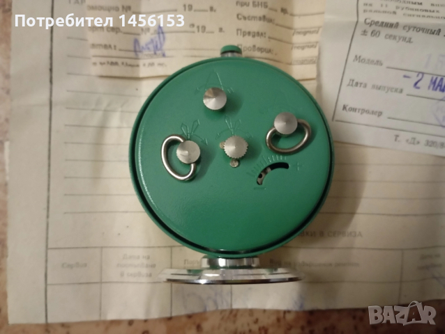 часовник "Слава" чисто нов !, снимка 3 - Антикварни и старинни предмети - 52888800