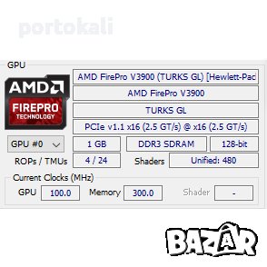 +Гаранция! Видеокарта GPU видео карта AMD FirePro V3900 1GB 128bit, снимка 7 - Видеокарти - 42269533