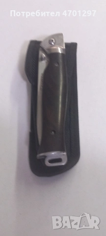 Сгъваем руски нож Гюрза, снимка 4 - Ножове - 53016595