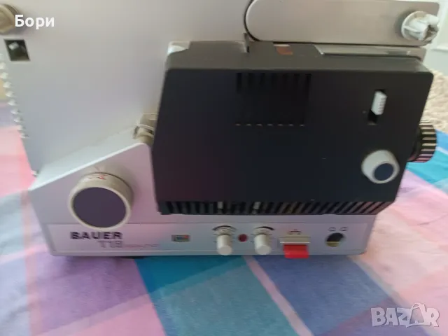 Прожекционен апарат 8мм филм/лента BAUER T16 sound, снимка 4 - Плейъри, домашно кино, прожектори - 48655530