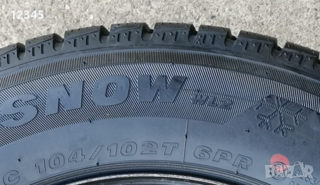 15’’5x112 originalni za mercedes vito/viano + нови зимни гуми 215/65R15C+тасове-№631, снимка 15 - Гуми и джанти - 51842967