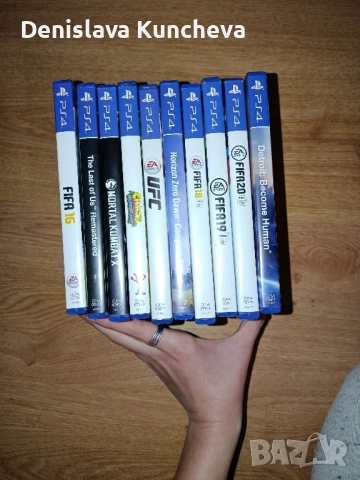 Play Station 4 с 10 игри и 2контролера, снимка 3 - Аксесоари - 52265432