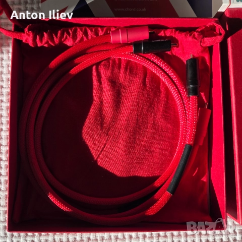 Chord Shawline - 2 RCA to 2 RCA Audio Cable 1,0m, снимка 3 - Аудиосистеми - 52964176