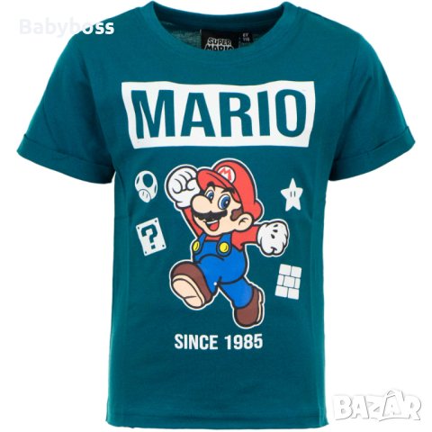 Блуза с къс ръкав за момче Супер Марио, снимка 2 - Детски тениски и потници - 41141863