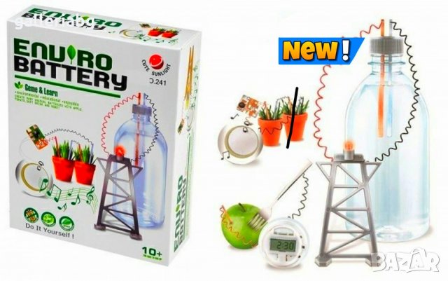 Еко батерия образователен научен комплект