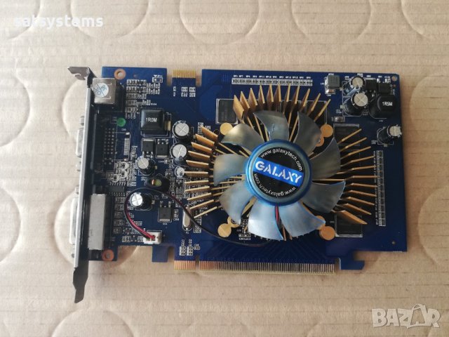  Видео карта NVidia GeForce Galaxy 8600 GT 256MB GDDR2 128bit PCI-E