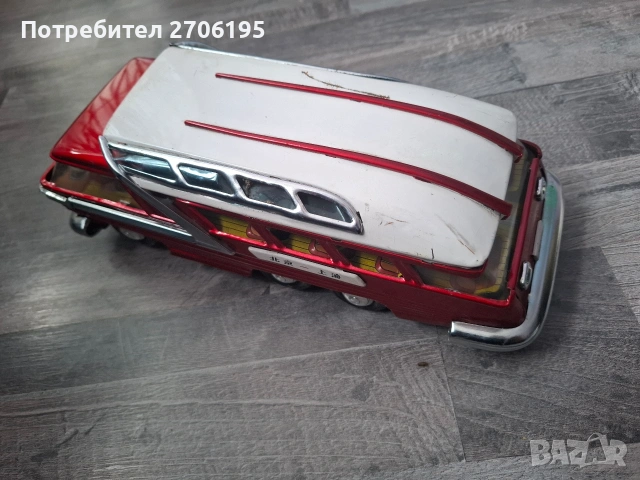 Винтидж метален автобус , снимка 4 - Колекции - 53681540