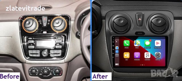 RENAULT DOKKER/LODGY DACIA 2012 - 2020 9" / 12,3" - АНДРОИД НАВИГАЦИЯ, 9510, снимка 3 - Навигация за кола - 40010809