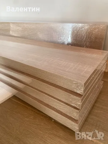 Големи стенни рафтове в различни цветове и размери 80-120см, снимка 15 - Етажерки - 50397768