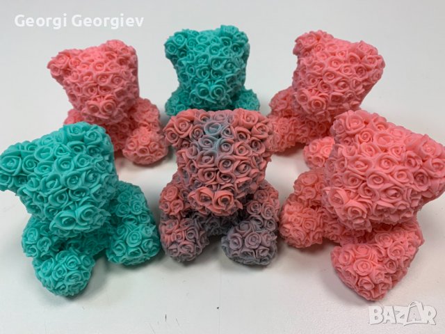 Подаръци от ароматен глицеринов сапун , снимка 2 - Изкуствени цветя - 39831566