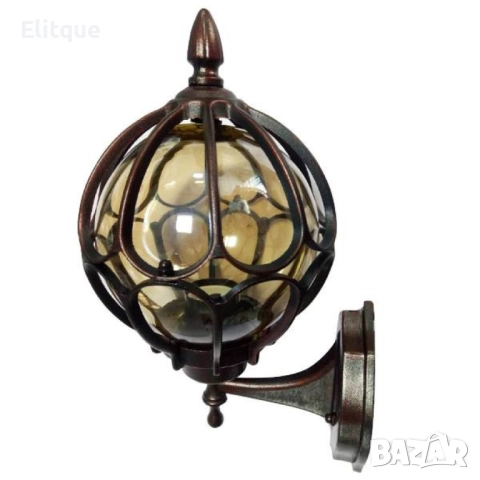 Градински Фенер Егіса  долен, горен носач, висящ с верига Е27, IP 44, снимка 11 - Други - 52853742