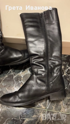 Ботуши от естествена кожа Tamaris, снимка 3 - Дамски ботуши - 52719527