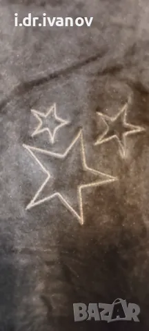 Ново плюшено черно горнище, голям размер, снимка 3 - Спортни екипи - 49774347