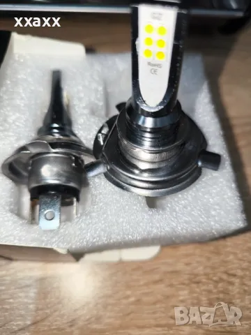 H4 LED бяла светлина, снимка 2 - Аксесоари и консумативи - 47562853