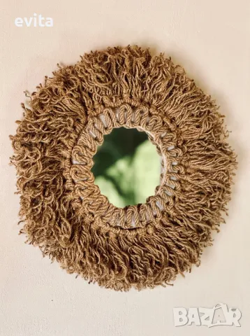 Ръчно изработено огледало в Бохо стил! , снимка 7 - Огледала - 50413096