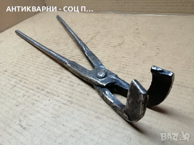 Стари Ковани Ковашки Клещи. , снимка 4 - Антикварни и старинни предмети - 41491957