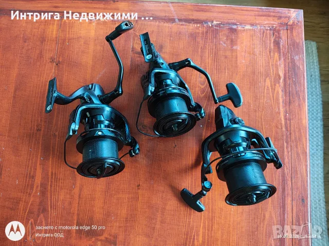 Shimano Ultegra 14000 XTE с алуминиев тунинг MV Spools.Комплект 3 бр., снимка 4 - Макари - 56105357