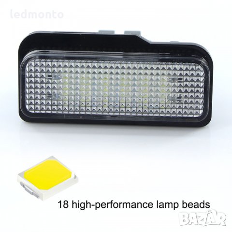 Плафони регистрационен номер mecedes Плафон  W203 W211 W21, снимка 4 - Аксесоари и консумативи - 36012050