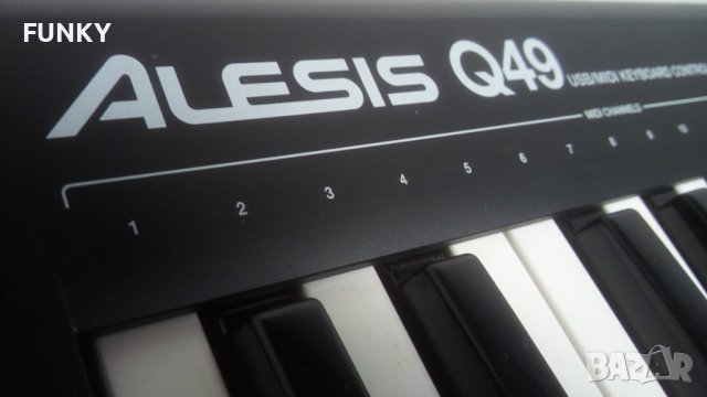 Alesis Q49 USB MIDI Keyboard Controller - 49 Key