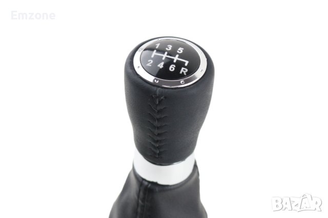 Топка за скоростен лост с 6ск. с кожен маншон и рамка за Хонда Honda Accord 8 VIII 2008 - 2014 г., снимка 5 - Аксесоари и консумативи - 40480253