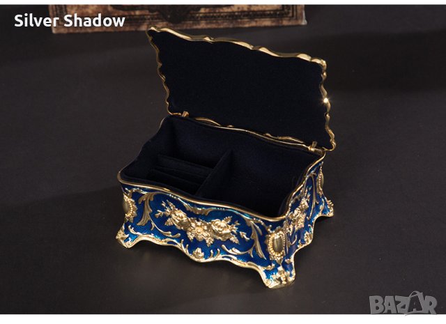 Кутия за бижута - Синя, снимка 3 - Други - 41246954