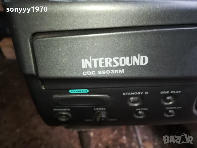 INTERSOUND CDC 8603RM 3 DISC ROTARY CD PLAYER-ВНОС SWISS 0911251842LCHERY2, снимка 9 - Ресийвъри, усилватели, смесителни пултове - 52353771