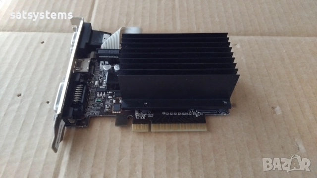 Видео карта NVidia GeForce Palit GT720 HDMI 2048MB GDDR3 64bit PCI-E, снимка 5 - Видеокарти - 52516855