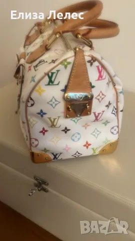 Louis Vuitton Monogram Speedy 30 оригинална чанта , снимка 3 - Чанти - 49732876