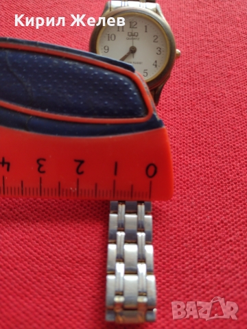 Марков дамски часовник Q/Q QUARTZ WATER RESIST много красив здрава оригинална верижка - 23488, снимка 10 - Дамски - 36110991