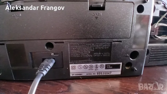 SHARP GF 320 H радиокасетофон, снимка 6 - Радиокасетофони, транзистори - 55825612