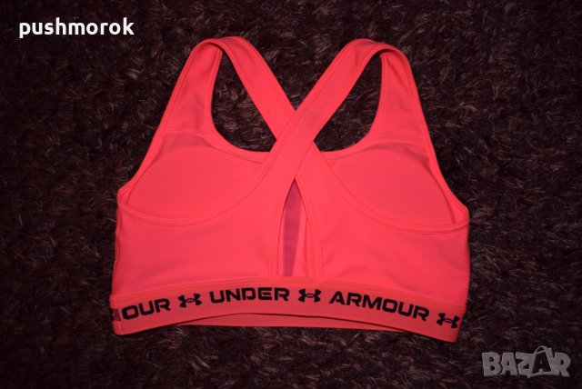 Under Armour Sport Bra спортно бюстие L, снимка 2 - Корсети, бюстиета, топове - 40690535