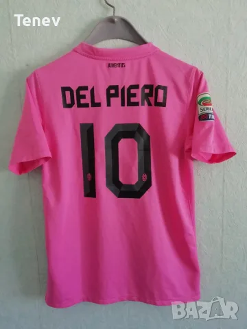 Juventus Del Piero Nike Pink 2011/2012 оригинална тениска фланелка розов екип Ювентус Дел Пиеро 