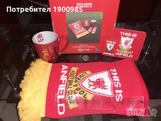 Продавам футболни фанелки, шалове, екипи, шапка, знамена на Liverpool,Inter,Bulgaria и др, снимка 15 - Футбол - 41946980