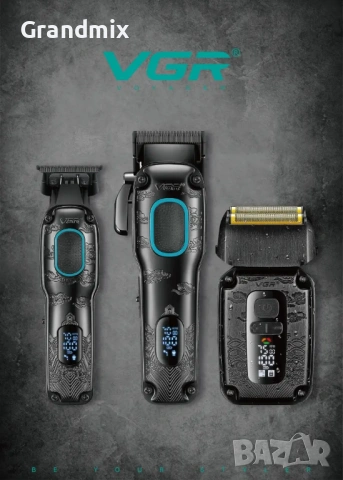 Безжична машинка за подстригване VGR 016, снимка 3 - Машинки за подстригване - 53501422