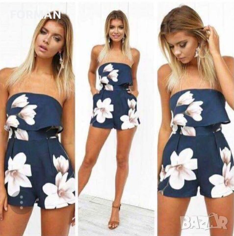 СТРАХОТЕН гащеризон с бюстие в горната част, снимка 1