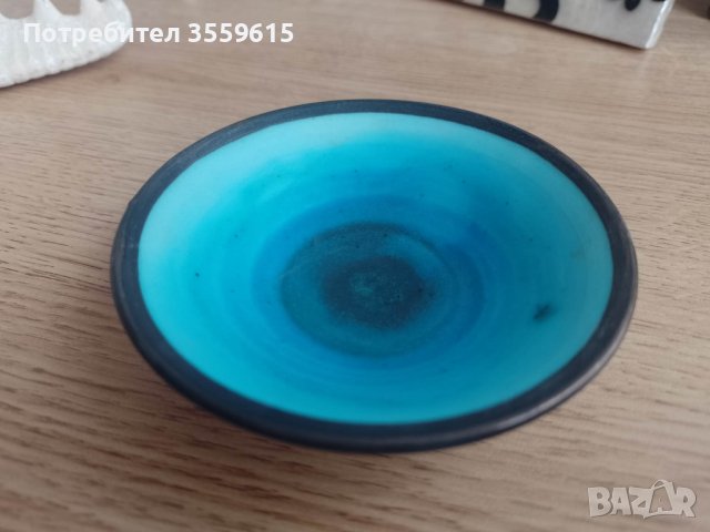 керамична чинийка от изложение във Фаро, снимка 1 - Декорация за дома - 40188894