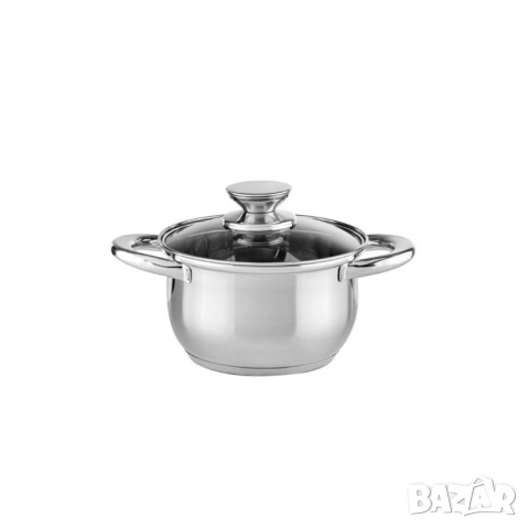 Комплект съдове за готвене Muhler от 12 части, неръждаема стомана, снимка 4 - Съдове за готвене - 52133726