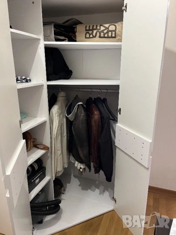 Ъглов гардероб с 2 врати, снимка 2 - Шкафове - 52066301